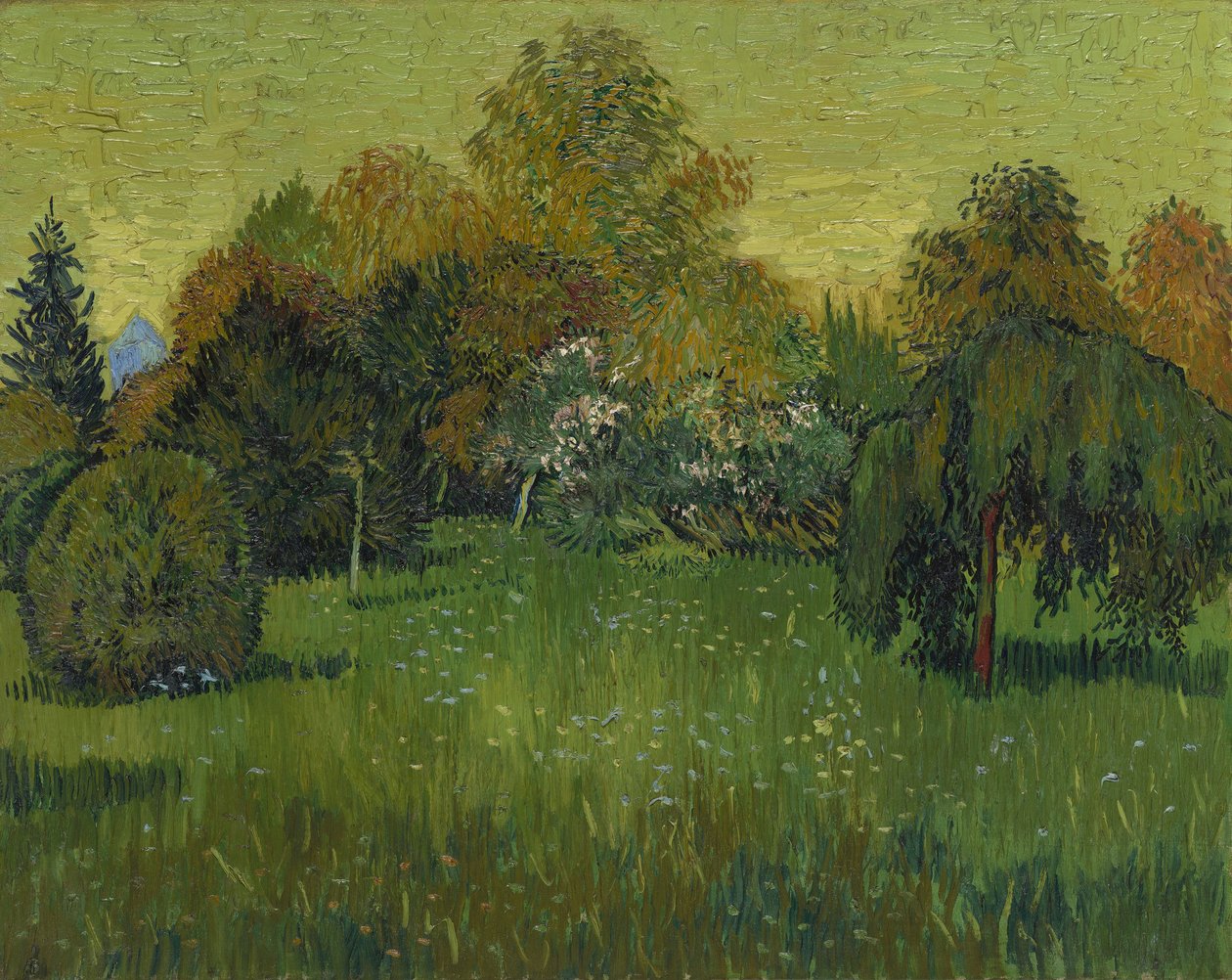 Le Jardin du poète, 1888 - Vincent van Gogh