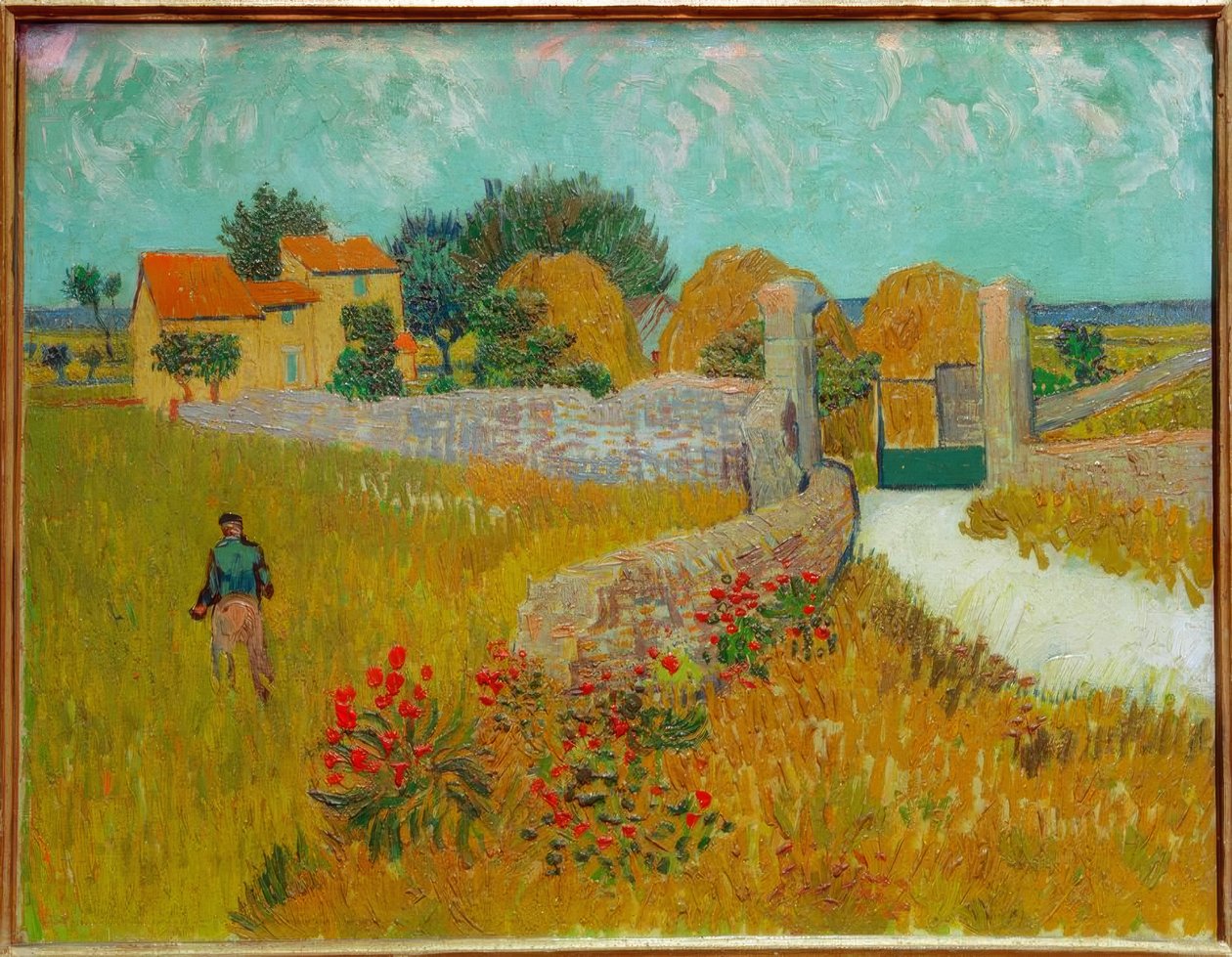 Un mas en Provence - Vincent van Gogh