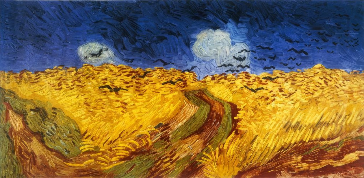 Champ de blé avec corbeaux - Vincent van Gogh