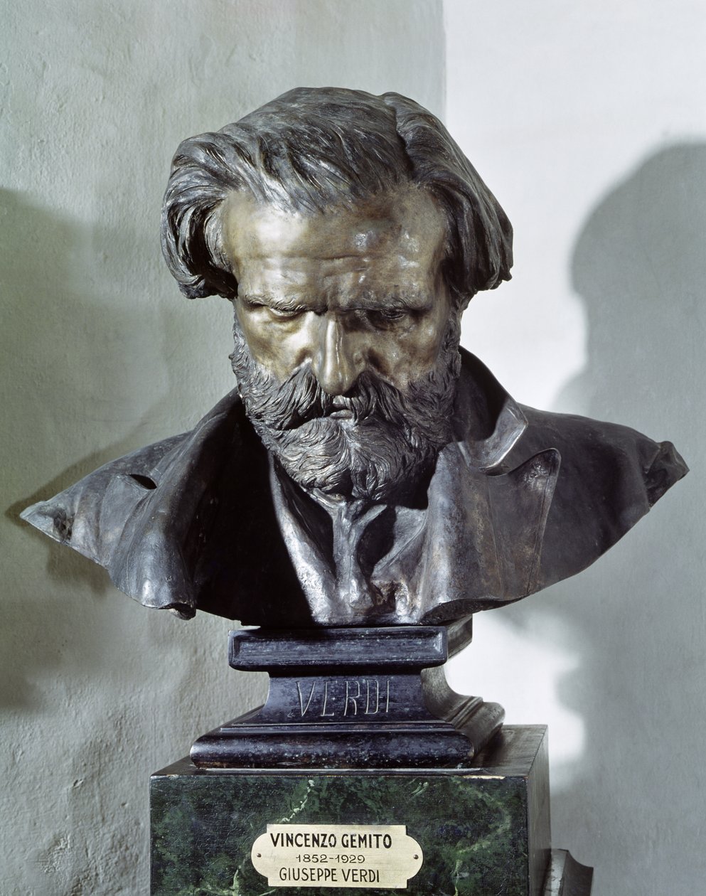 Buste de Giuseppe Verdi (1813-1901) - Vincenzo Gemito