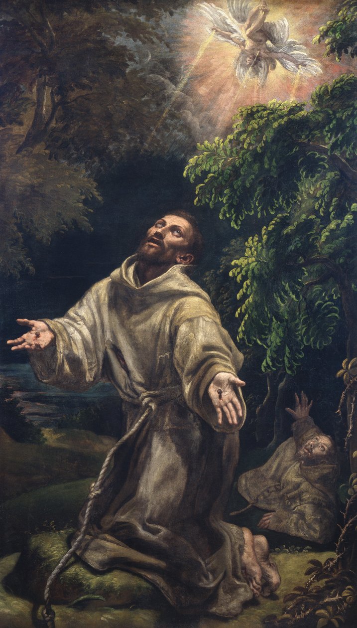Saint François avec les stigmates - Vincenzo Campi