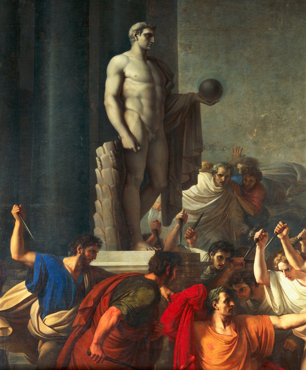 Mort de César, 15 mars 44 av. J.-C. - Vincenzo Camuccini
