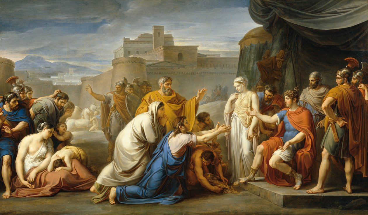 La modération de Scipion - Vincenzo Camuccini