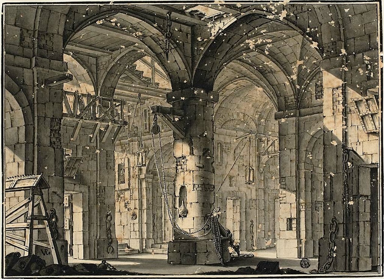 Scène de prison - Vincenzo dal Re
