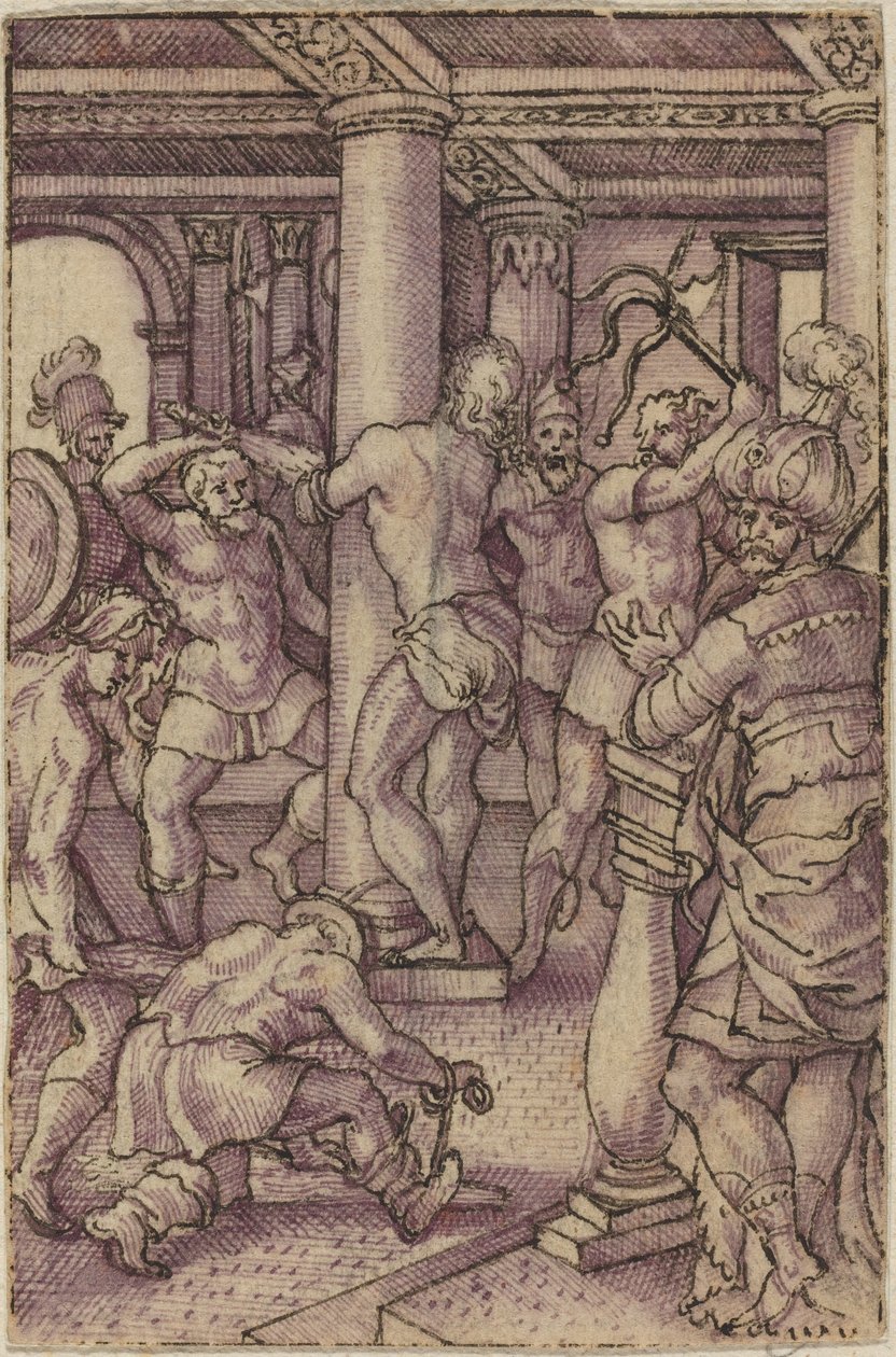 Christ à la colonne - Virgil Solis