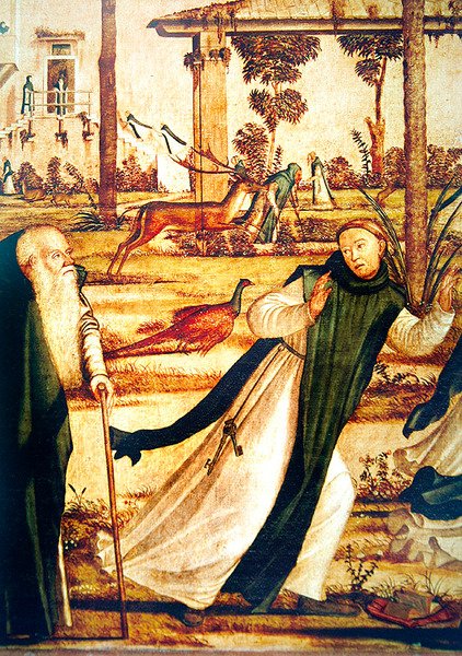 Saint Jérôme apprivoisant le lion (détail), c.1501-09 - Vittore Carpaccio