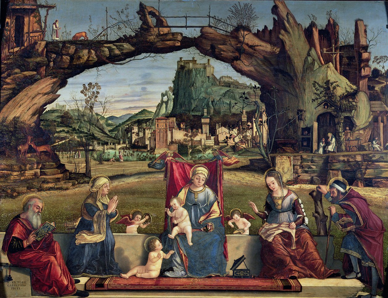 Sacra Conversazione, vers 1500 - Vittore Carpaccio