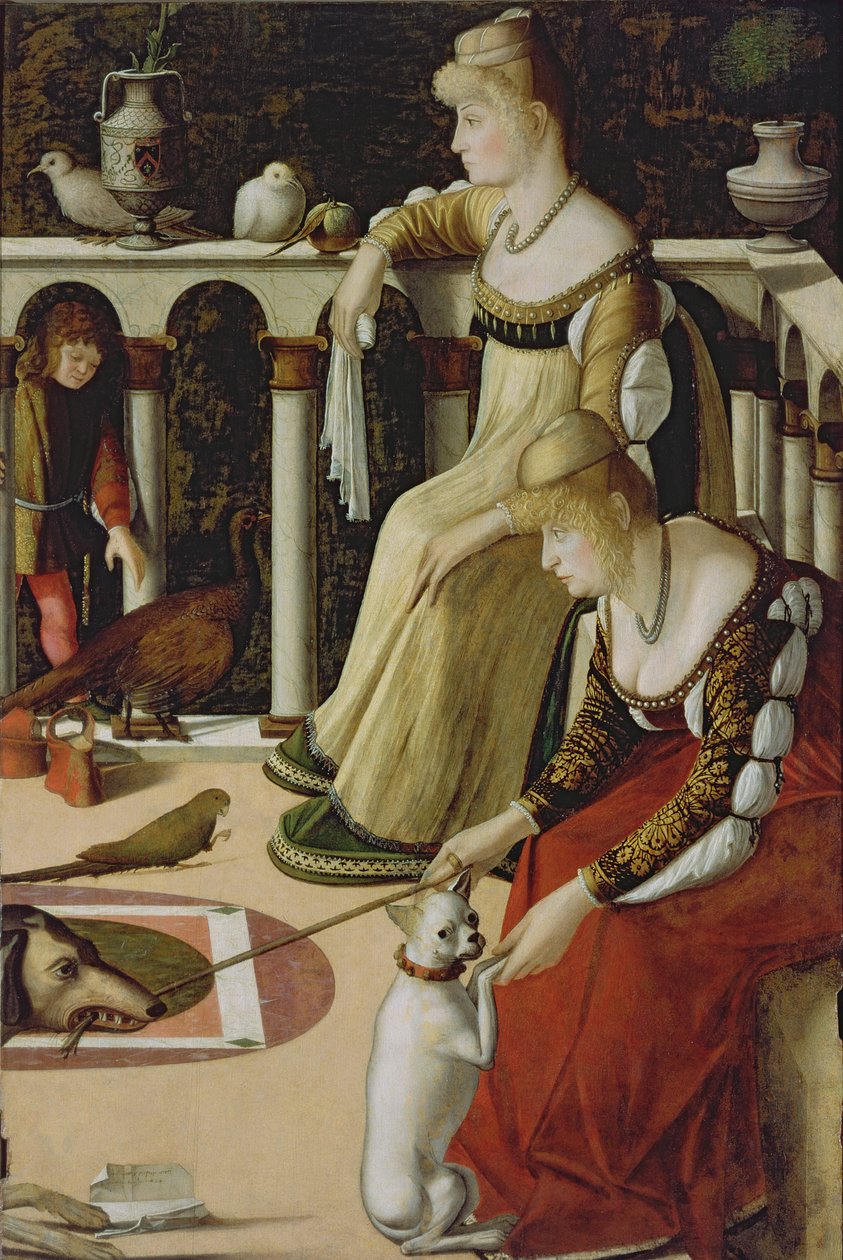 Deux dames vénitiennes - Vittore Carpaccio