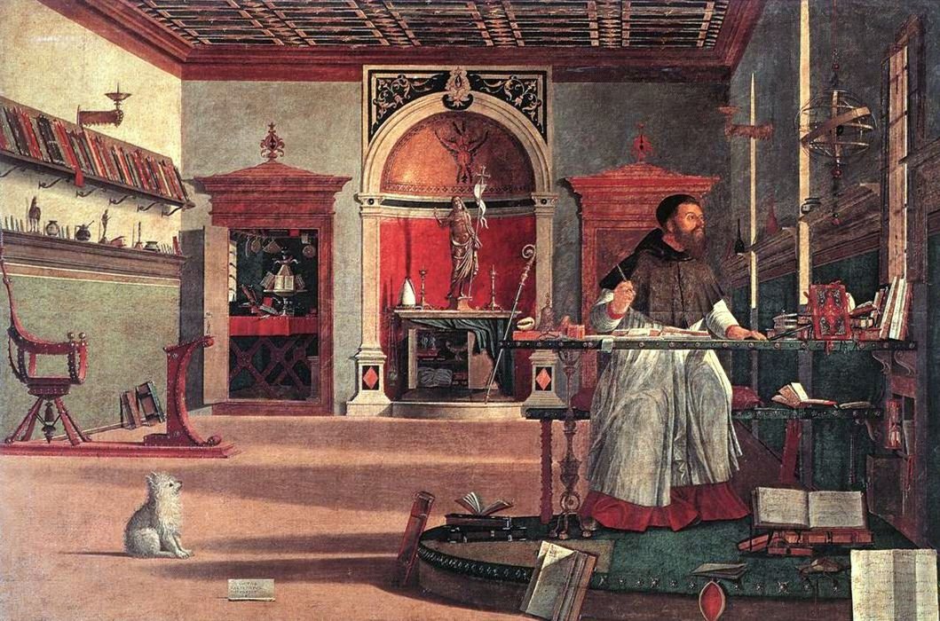 Vision de Saint Augustin - Vittore Carpaccio