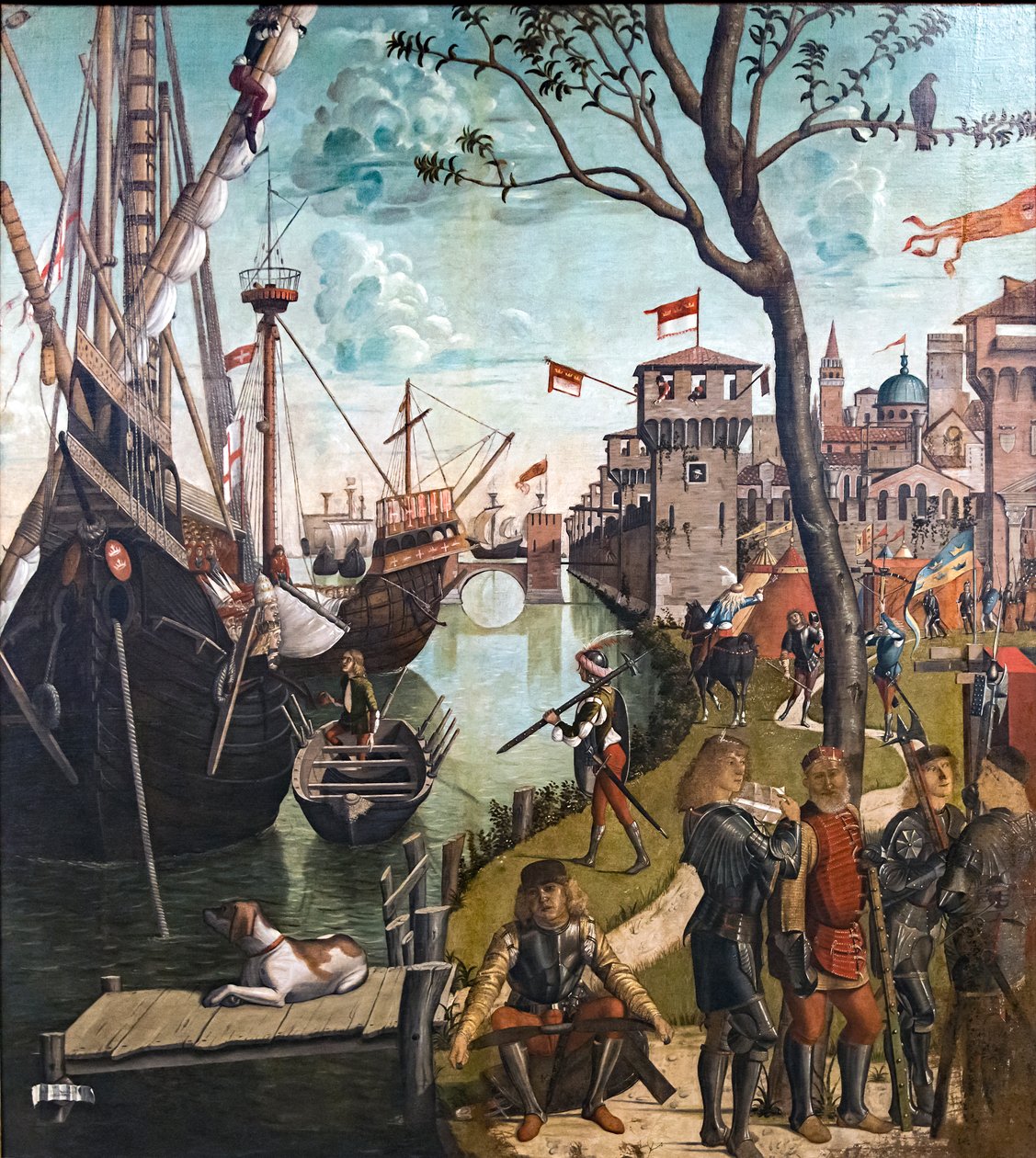 Arrivée à Cologne - Vittore Carpaccio