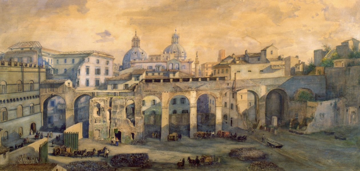 Aqueduc du Palazzo Venezia, Rome - Vittorio Marchi
