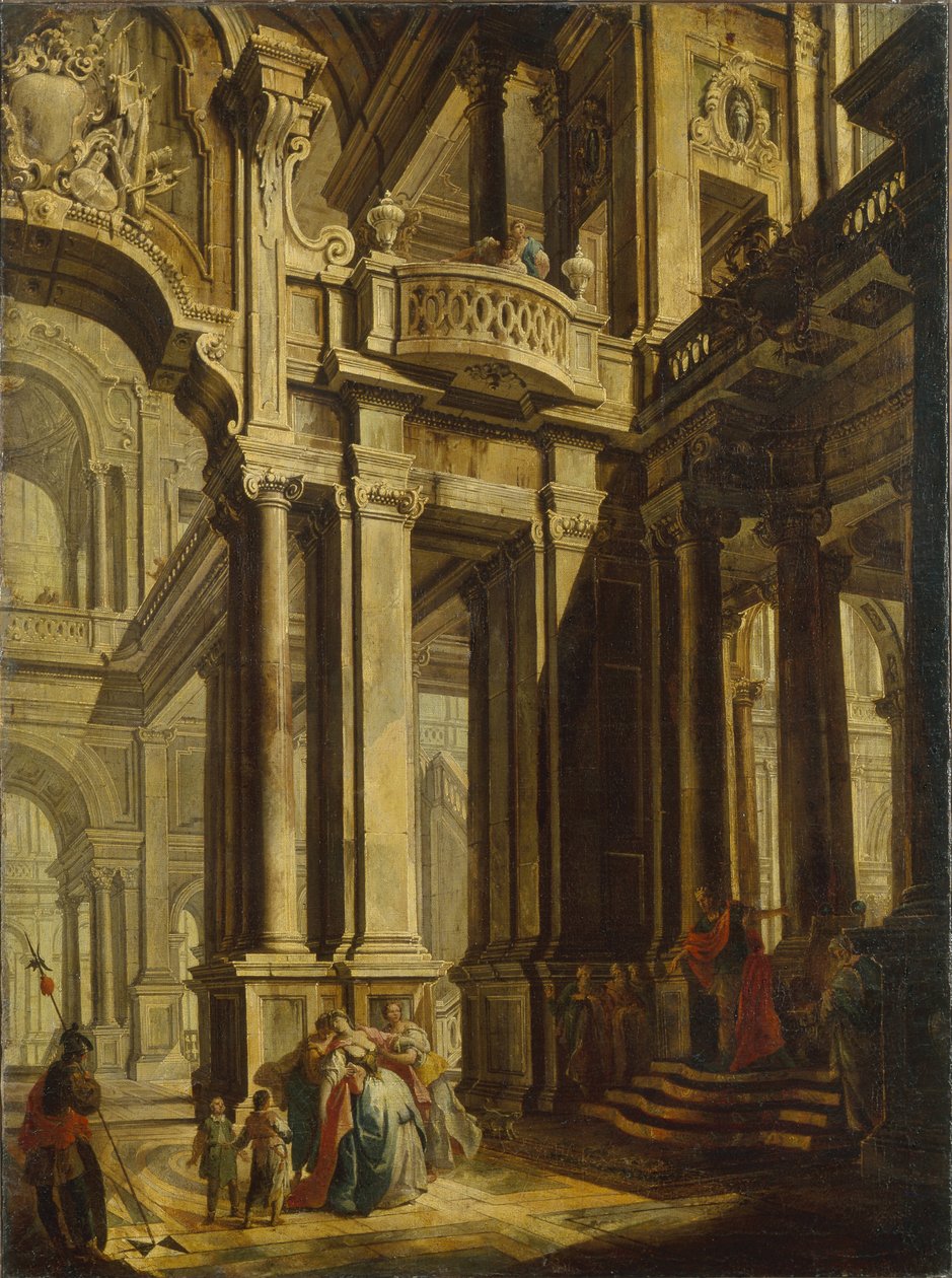 Esther devant Assuérus - Vittorio Maria Bigari