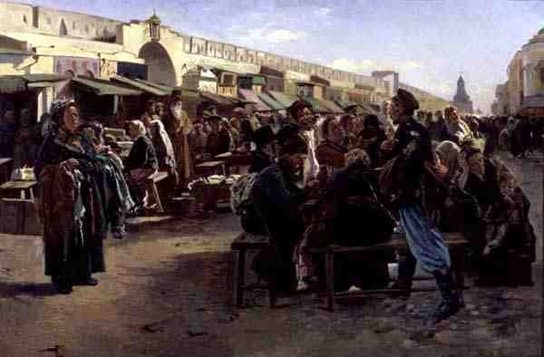 À midi - Vladimir Egorovic Makovsky