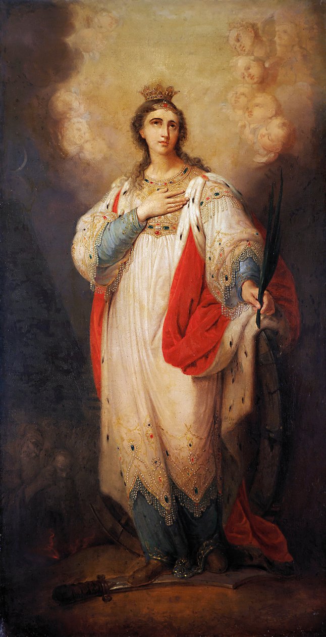 Sainte Catherine - Vladimir Lukich Borovikovsky