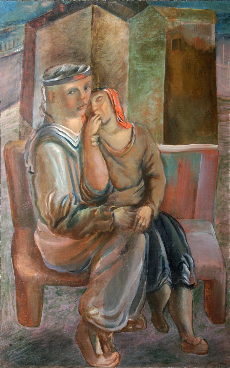 Marin avec fille - Vyacheslav Vladimirovich Pakulin