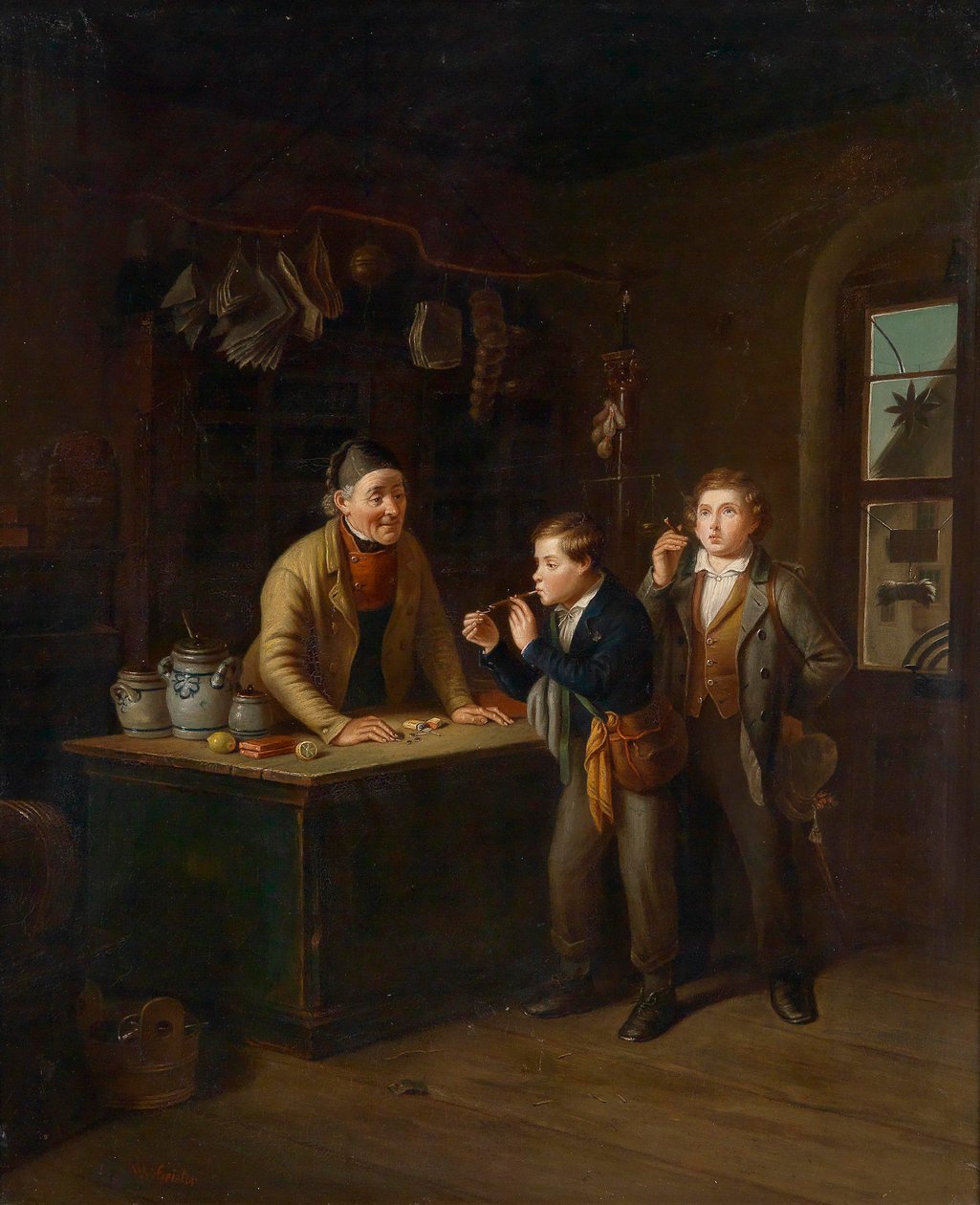 Le premier cigare - W. Geisler