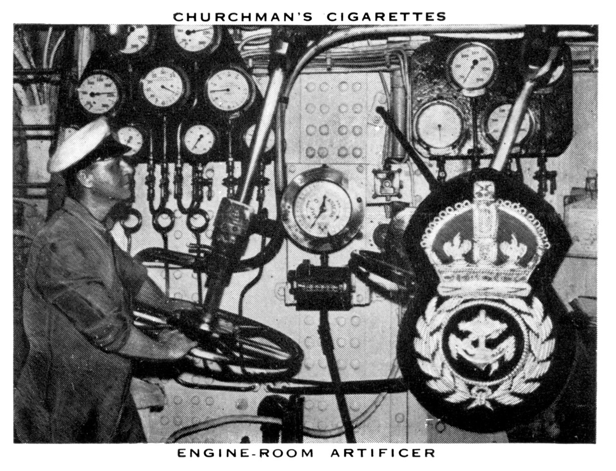 Artificier de la salle des machines, 1937 - WA and AC Churchman