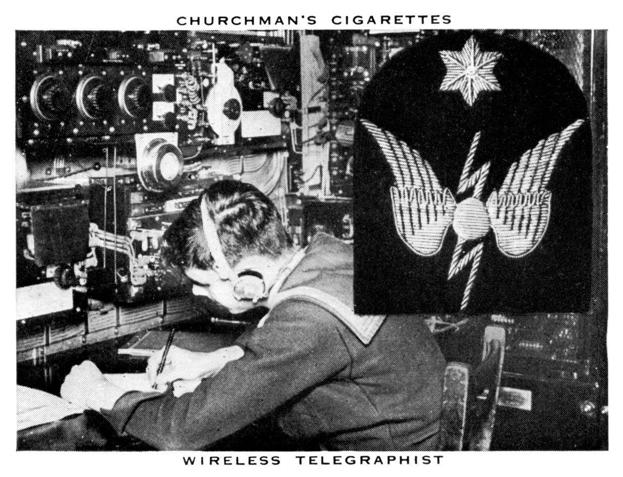 Télégraphiste sans fil, 1937 - WA and AC Churchman