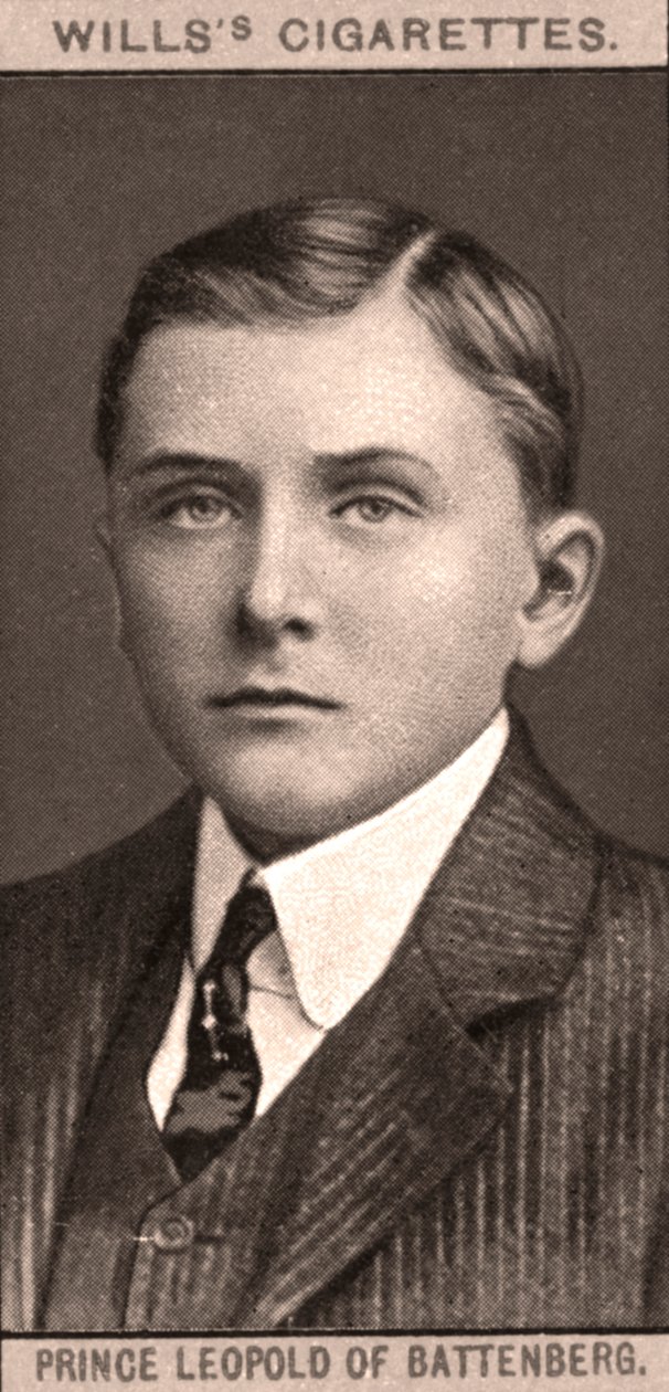 Prince Léopold de Battenberg, 1908 - WD and HO Wills