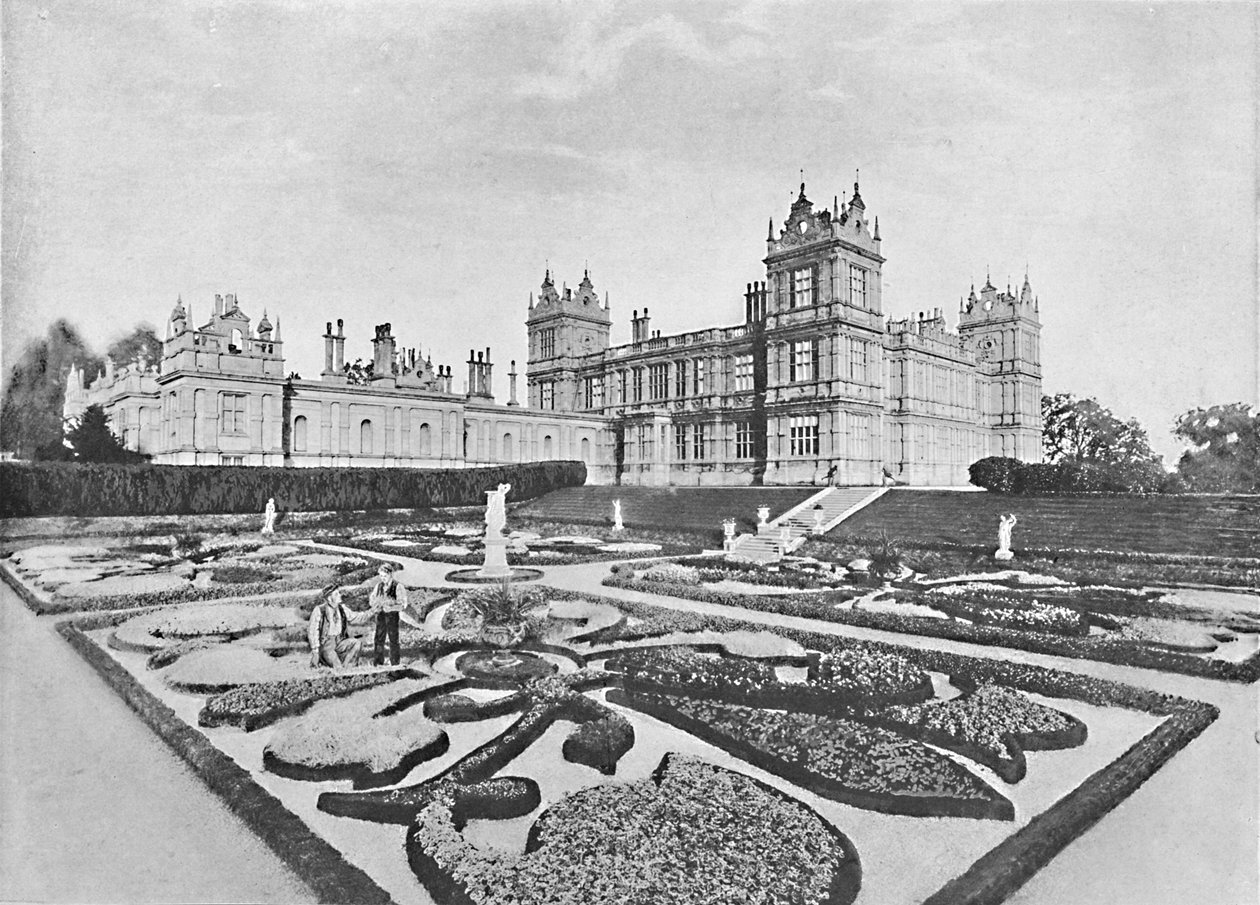 Mentmore Towers, vers 1896 - WF Piggott