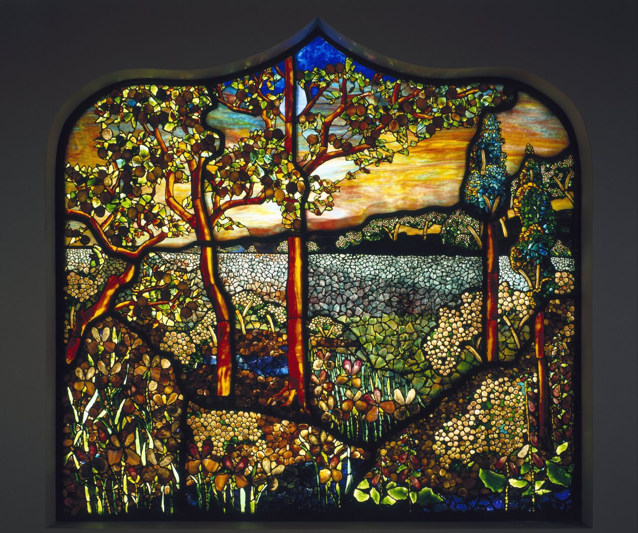 Vitrail commémoratif de Charles Merrill - W. Cole Brigham