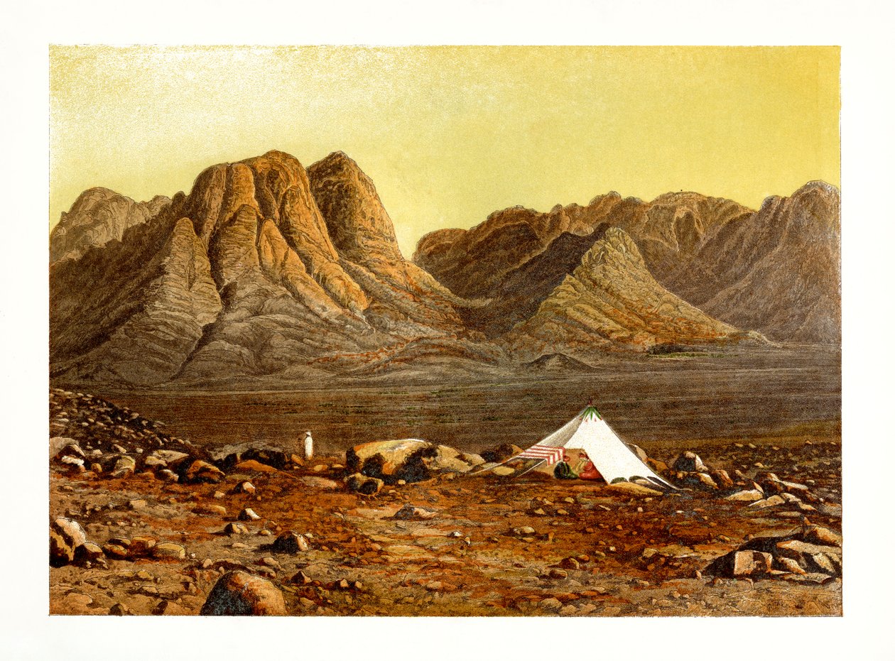 Mont Sinaï, Égypte - W. Dickens