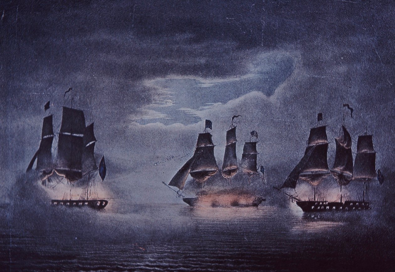 USS Constitution - John Ward Dunsmore