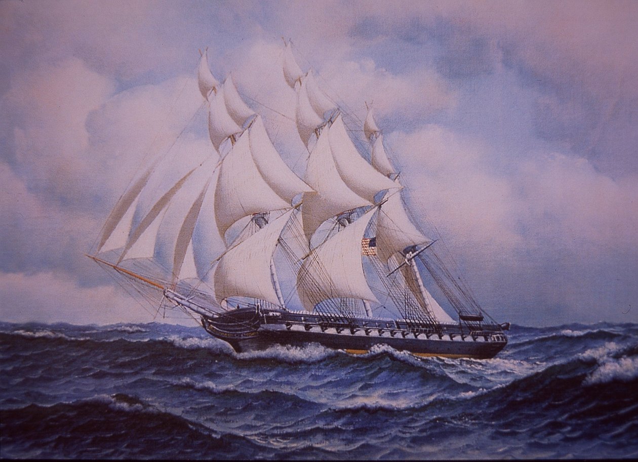 USS Constitution - John Ward Dunsmore