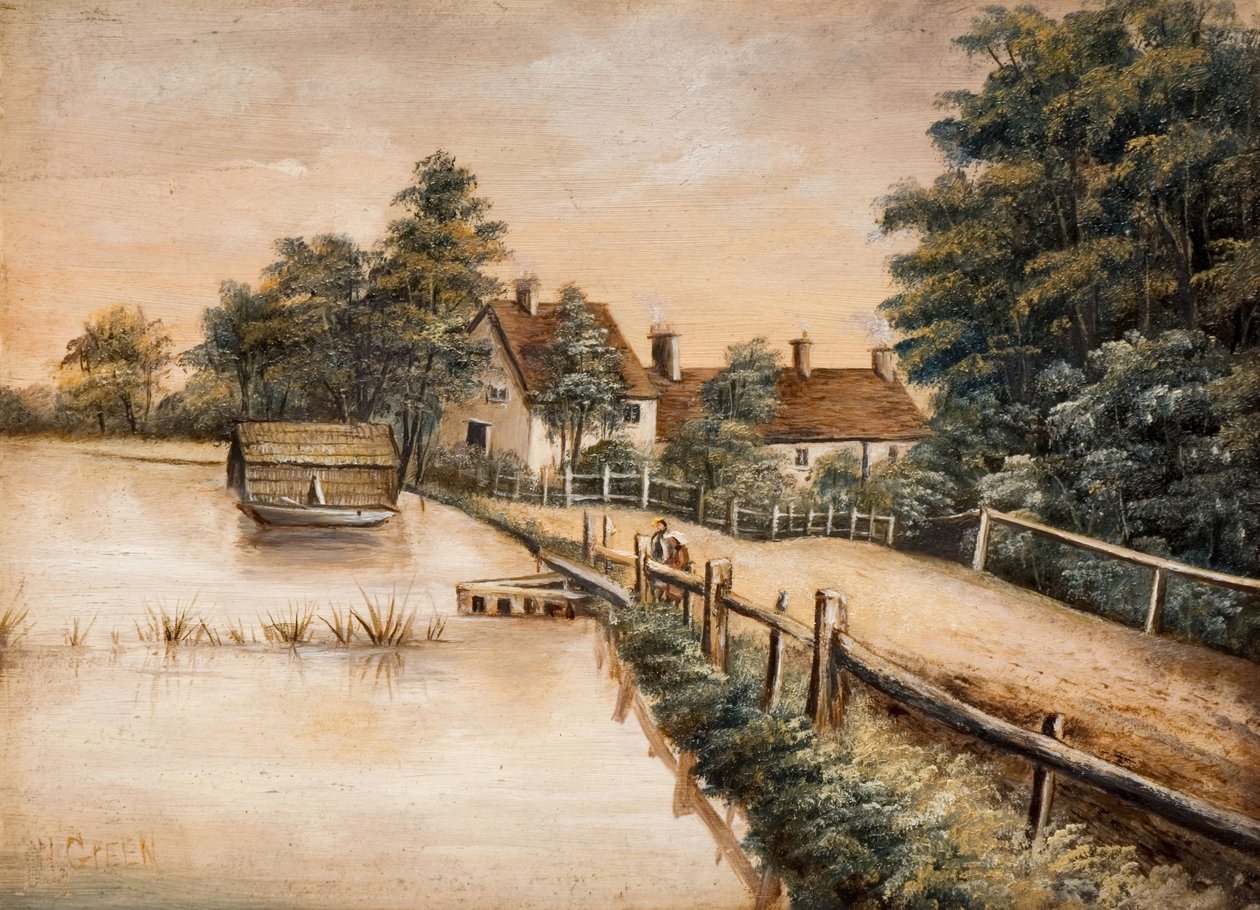 Longmore Pool, Sutton Park, 19ème siècle - W. Green
