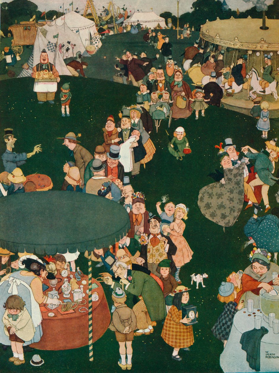 Le Jour de la Foire, 19ème siècle, 1925 - William Heath Robinson