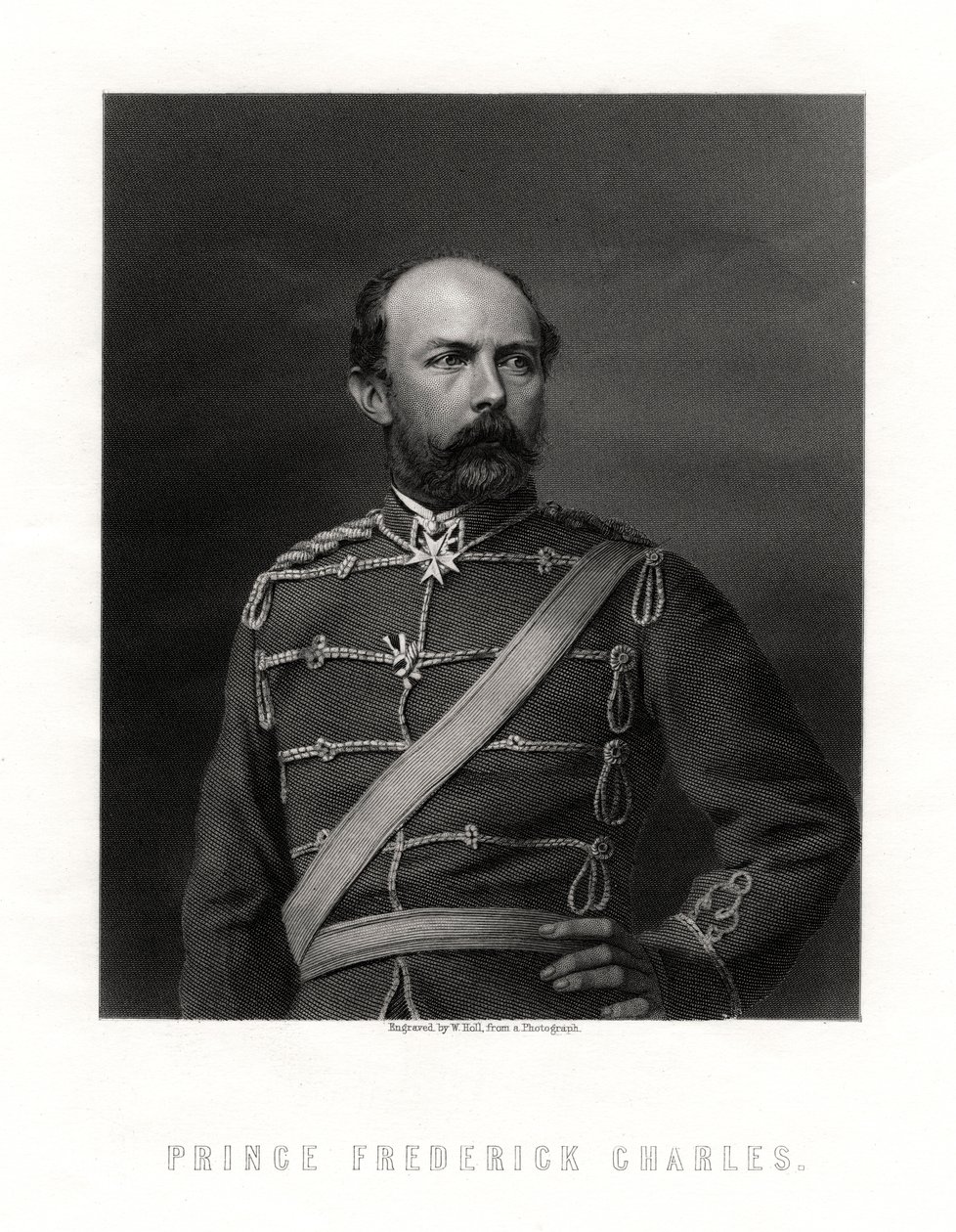 Prince Frédéric Charles, 19ème siècle - W. Holl