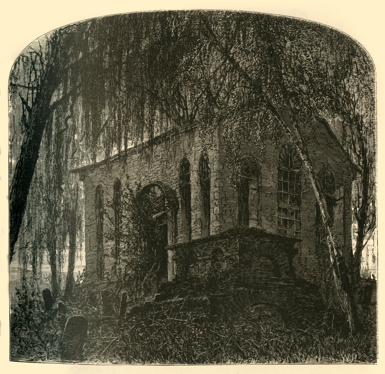 Église St. James, Goose Creek, 1872 - W. J. Linton