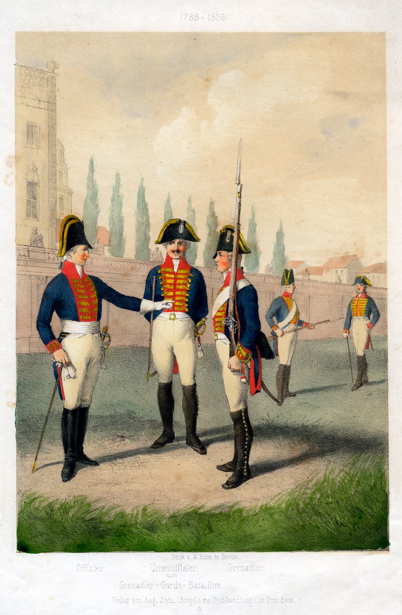 Bataillon de la garde des grenadiers - W Korn