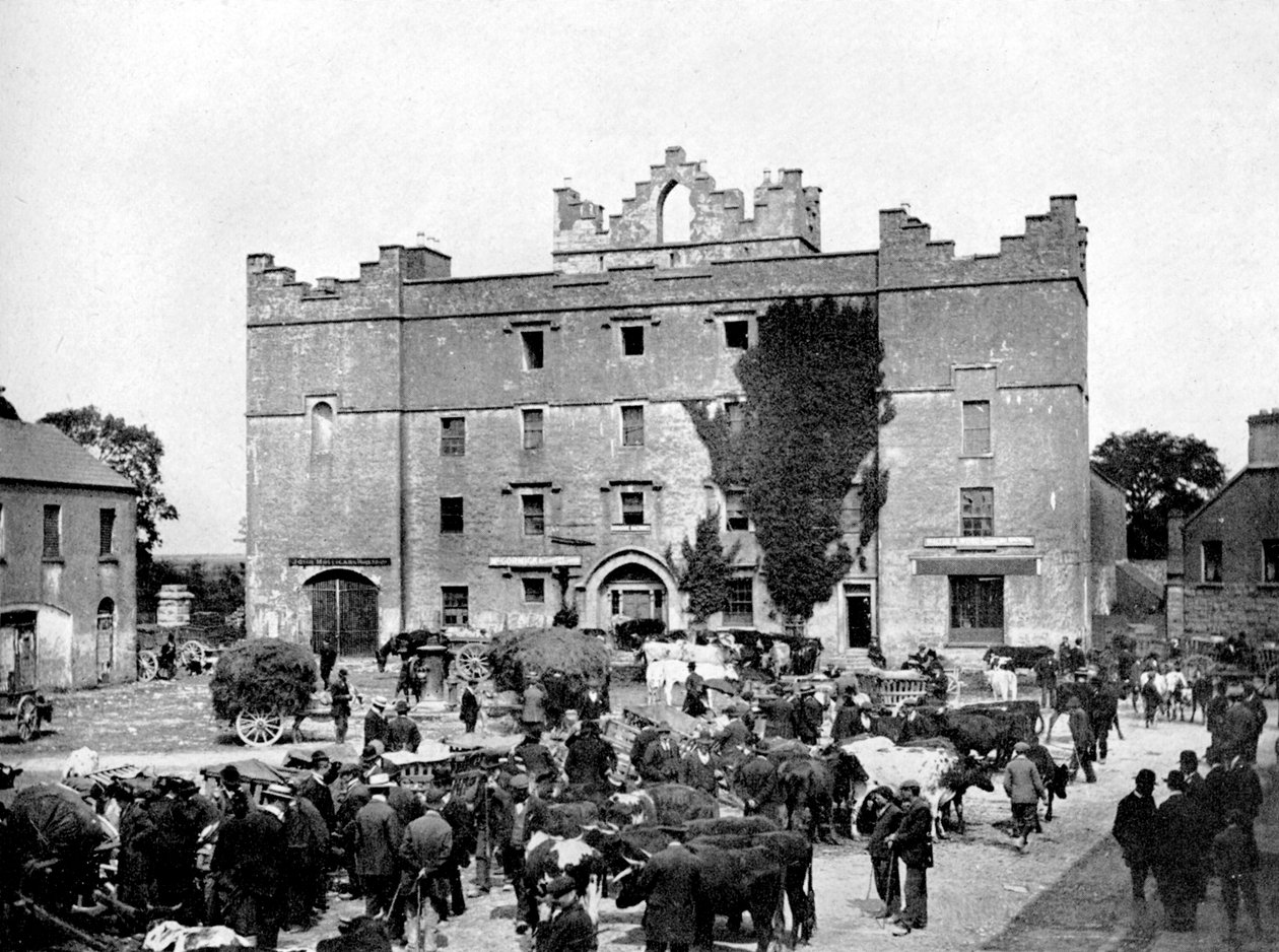 La vieille prison, Roscommon, Irlande - W. Lawrence