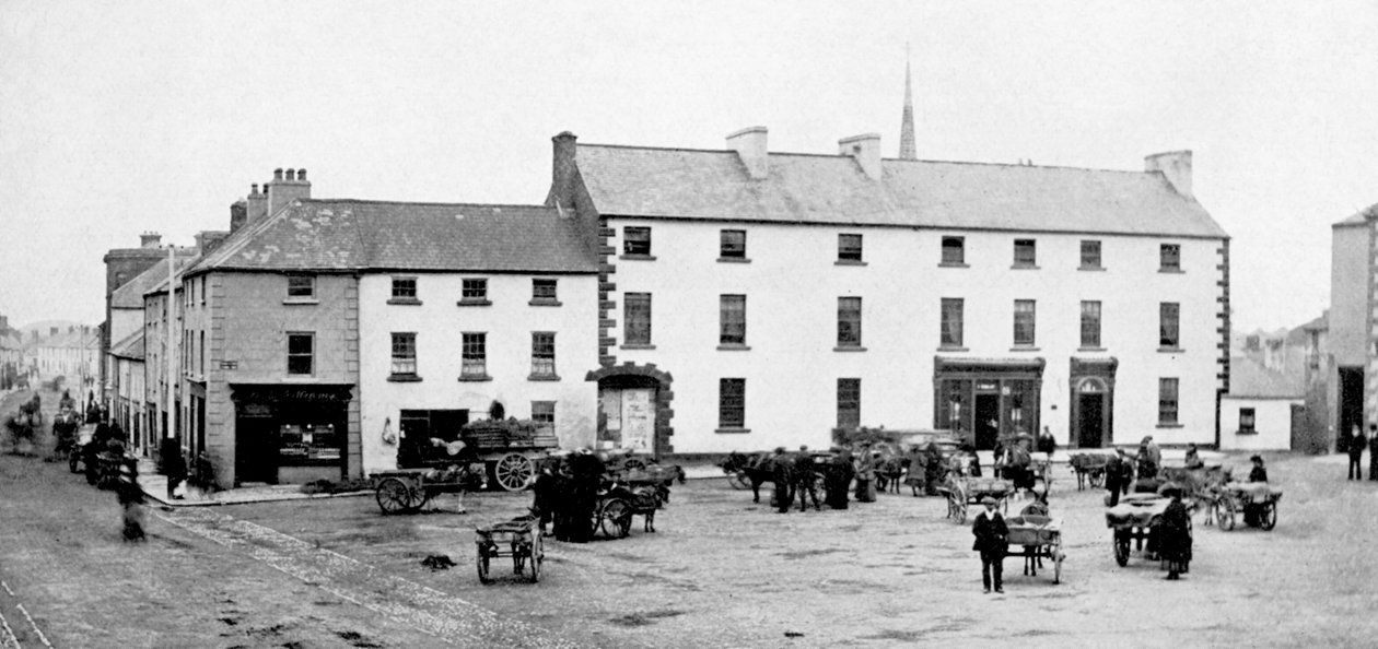 La place, Mountmellick, comté de Laois, Irlande, 1924-1926 - W. Lawrence