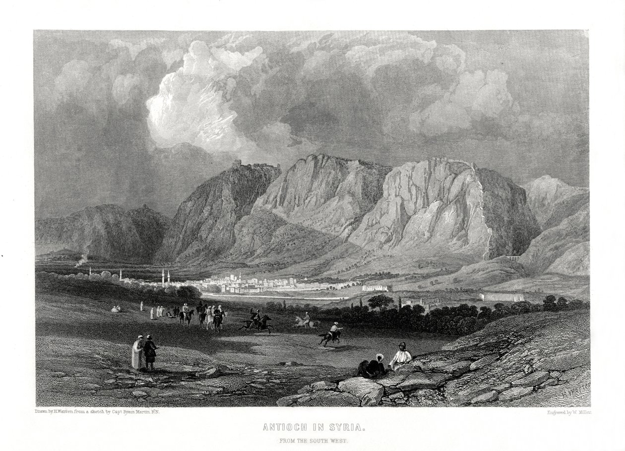Antioche, Syrie, 19ème siècle - W. Miller