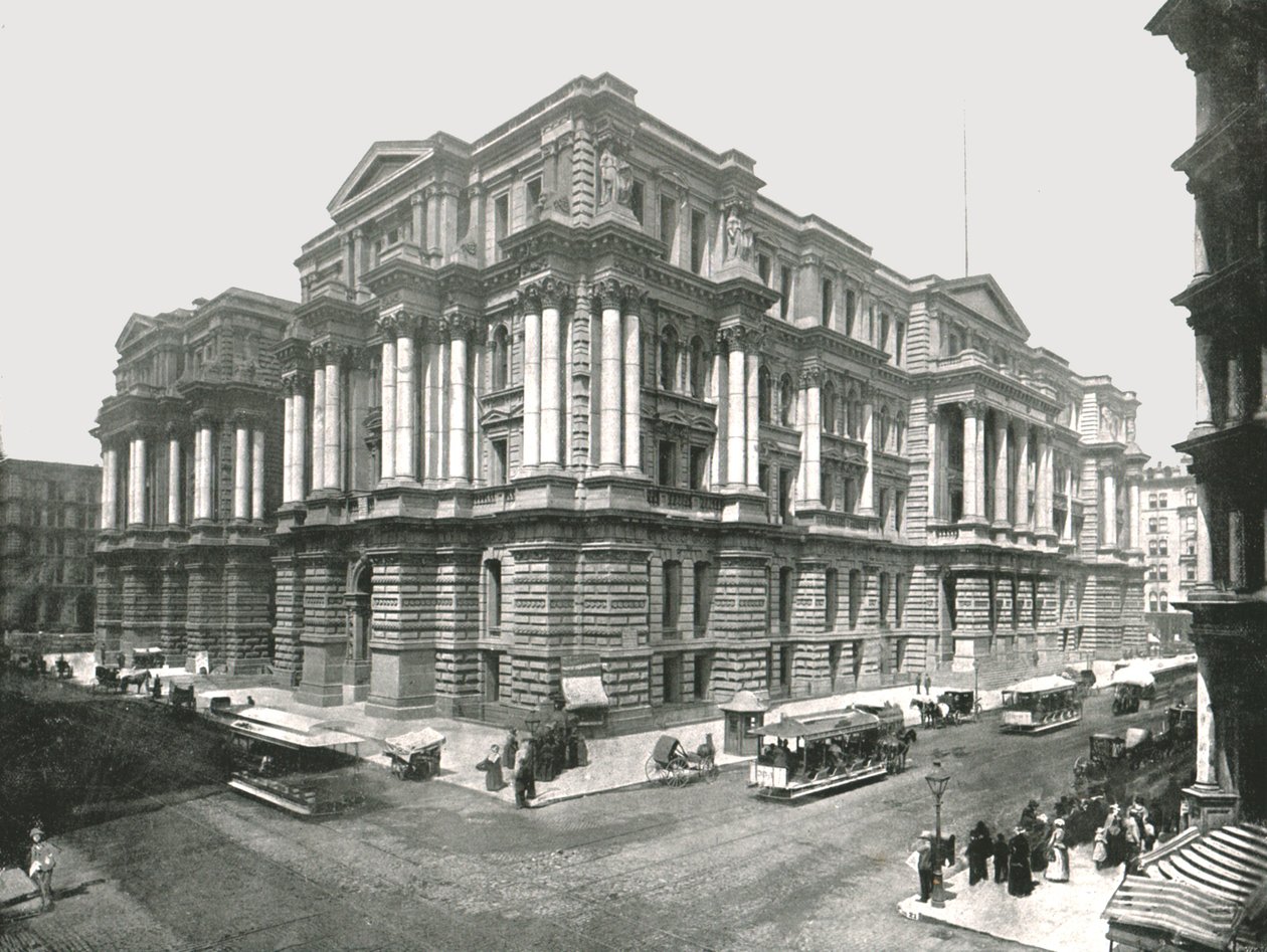 Hôtel de ville, Chicago, USA, 1895 - W and S Ltd