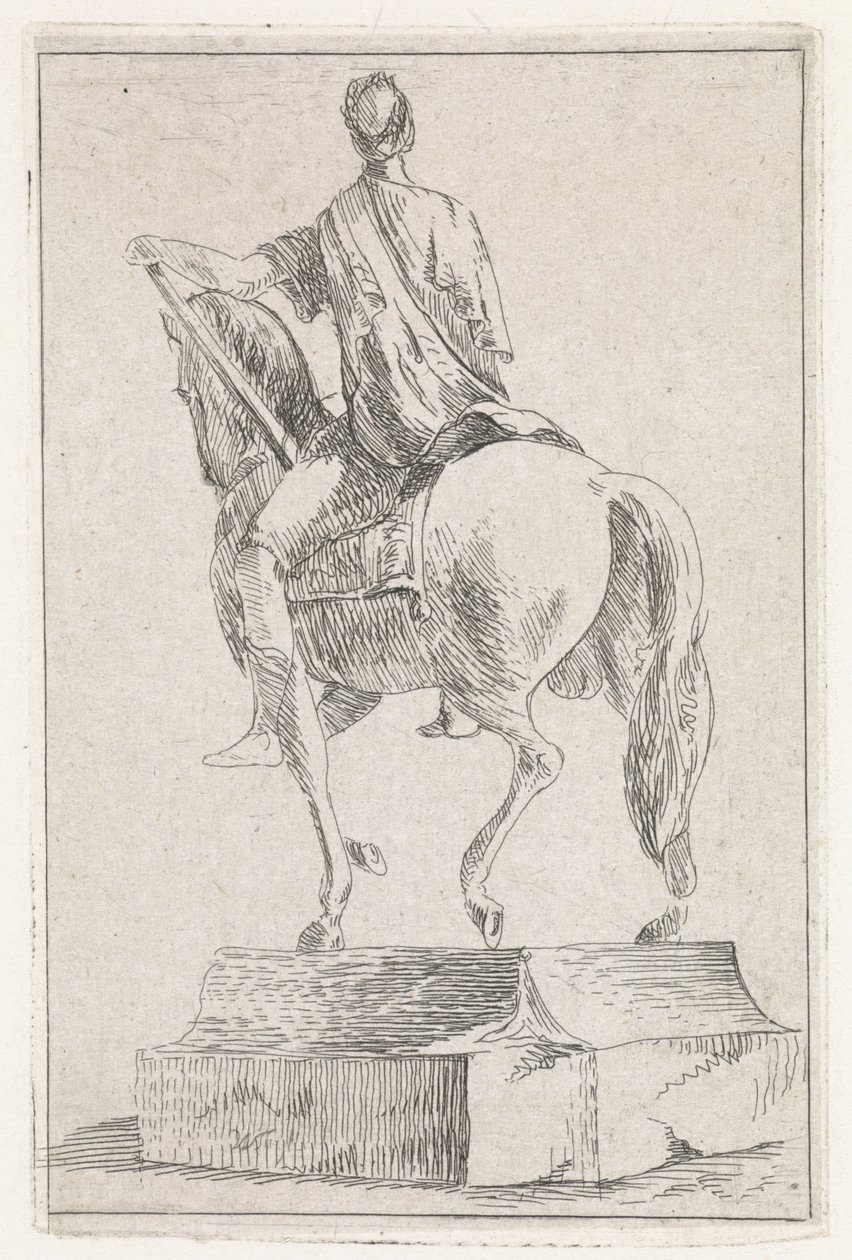 Statue équestre - W. van Tuyll