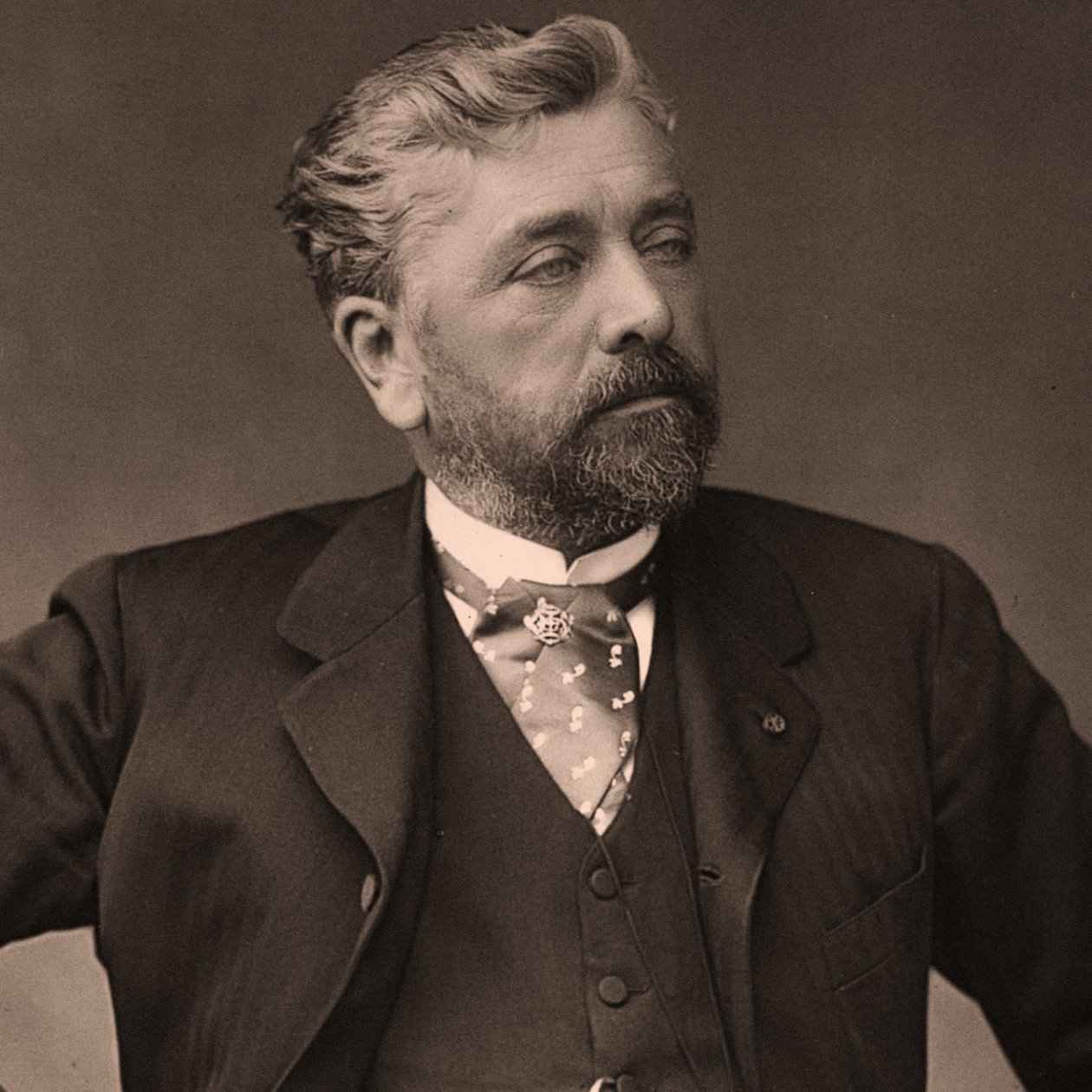 Portrait de Gustave Eiffel. 1889 - Walery