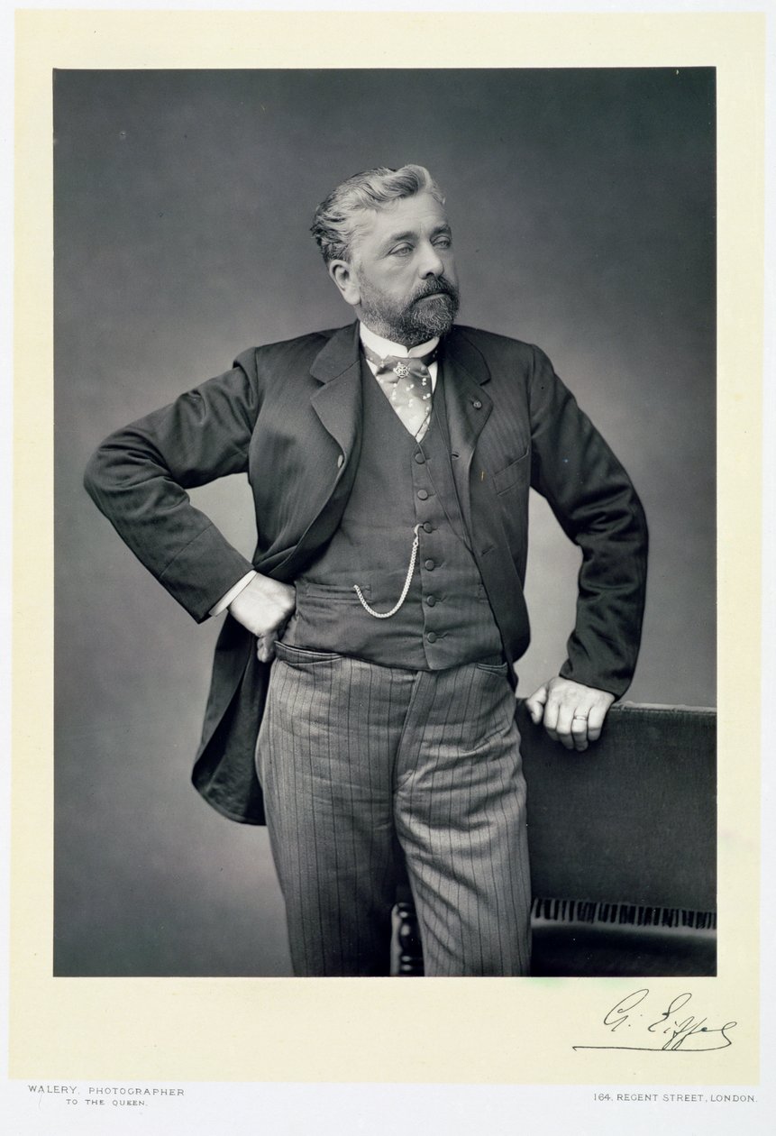 Alexandre Gustave Eiffel, ingénieur français, fin XIXe siècle - Walery