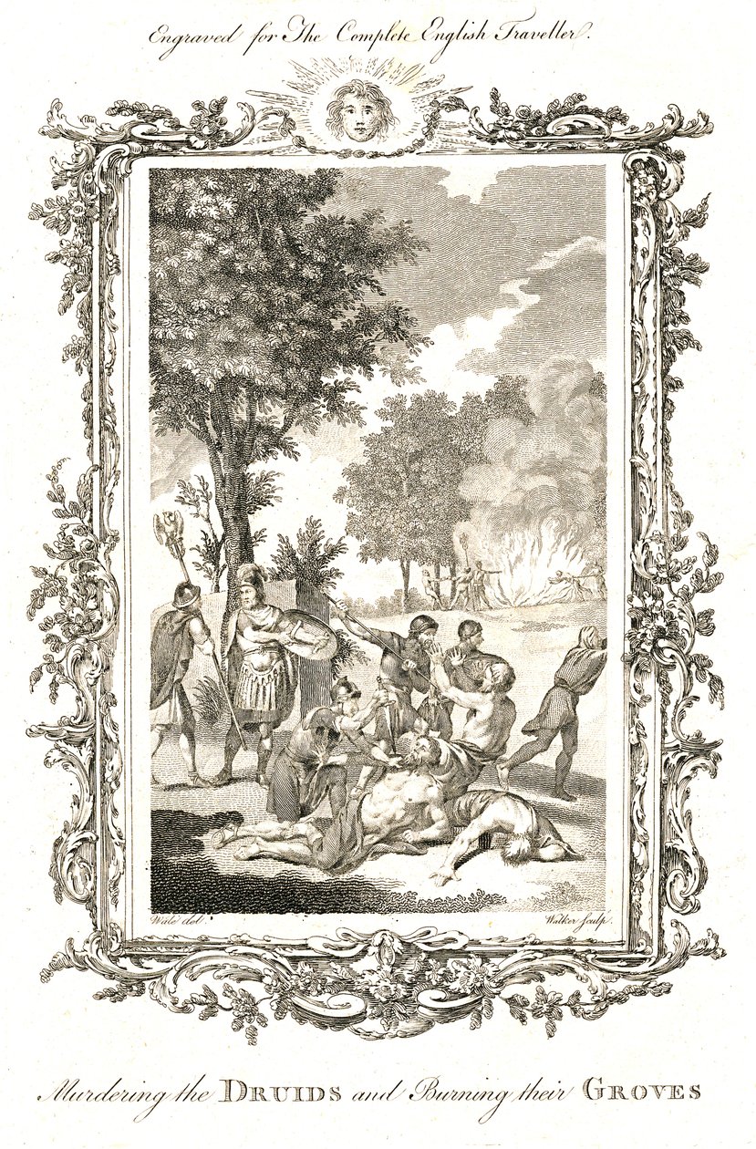 Meurtre des druides, vers 1771-1772 - Walker