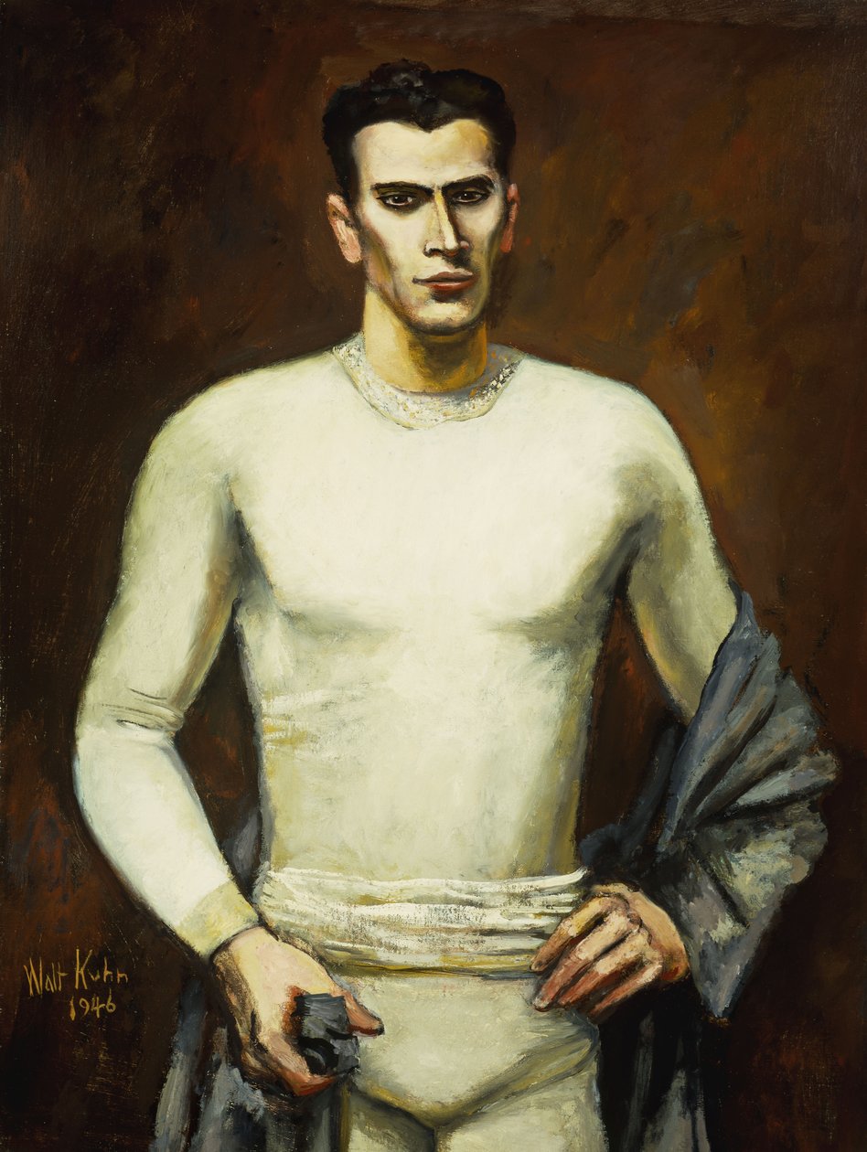 Le cavalier blanc - Walt Kuhn
