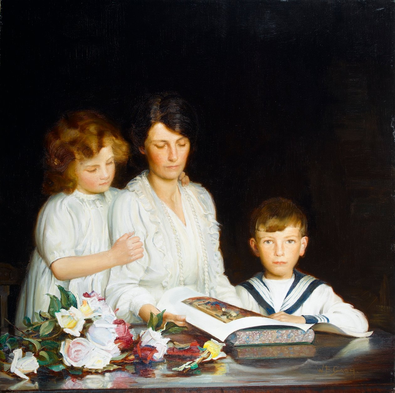Portrait de famille, 1919 - Walter Bonner Gash