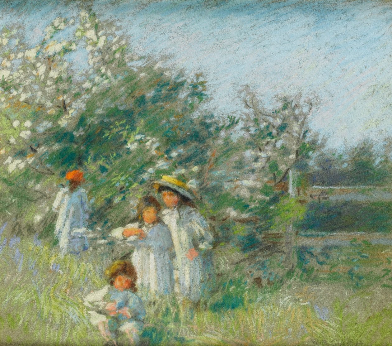 Enfants près d