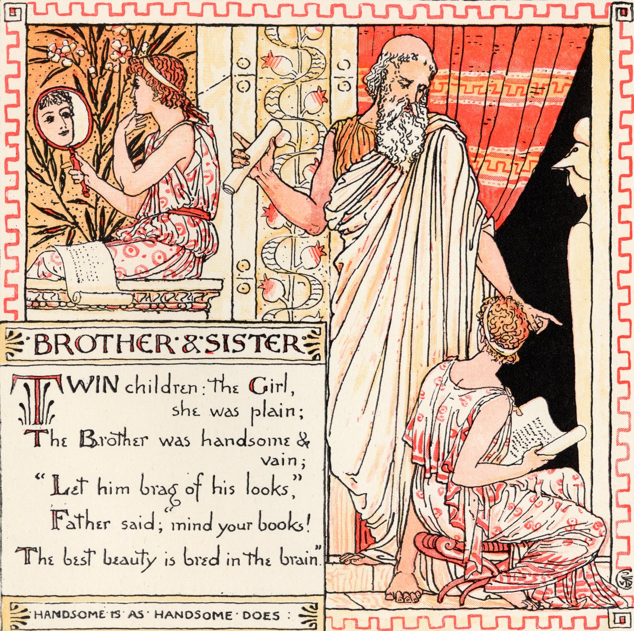 Frère et sœur, illustration de 