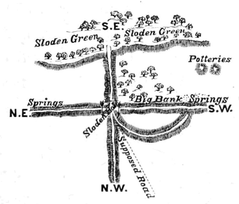 Plan de Sloden Hole - Walter Crane