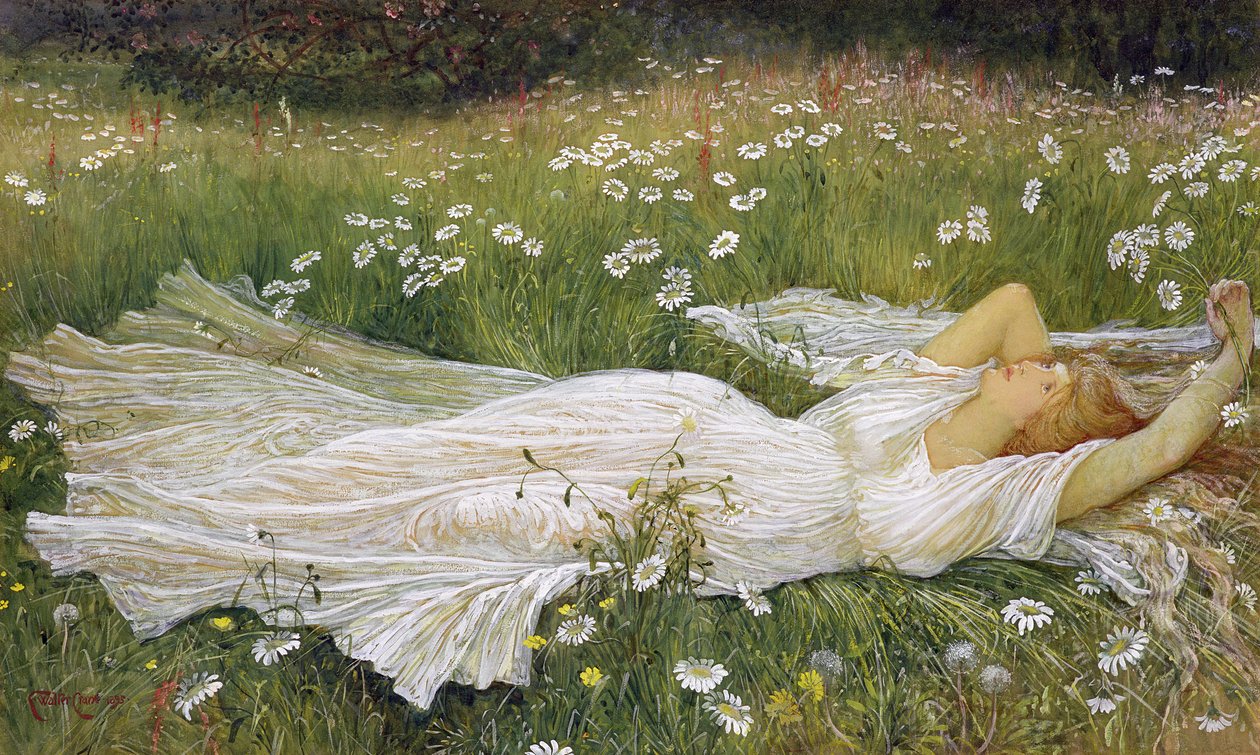 Été, 1895 - Walter Crane
