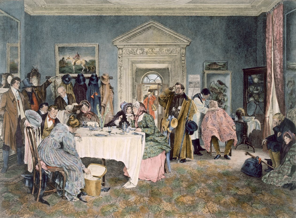 De Londres à York - Le temps est écoulé ! - un incident des anciens jours de la diligence, publié en 1897 - Walter Dendy Sadler