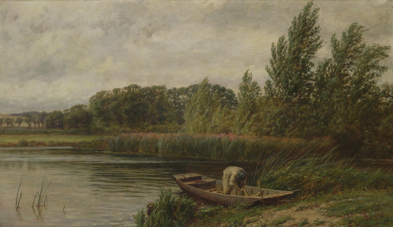 Jour venteux sur la Tamise, 1865 - Walter Field