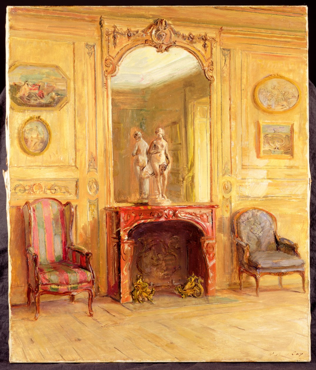 Un Salon - Walter Gay